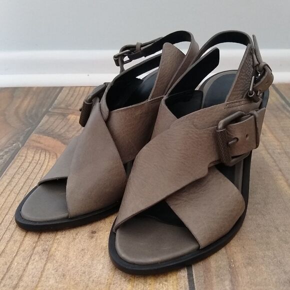 All Saints Elin slingback Wedges EUC size 36 (US6) - Picture 1 of 3
